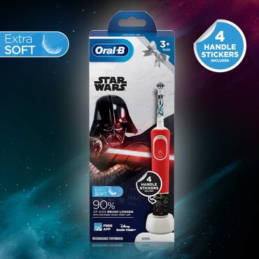 deciji tableti: Nova neraspakovana! Oral B STAR WARS punjiva električna četkica za