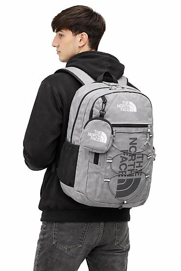 nort face: The North Face boz rəngli bel çantası (sırt çantası) - Geniş tutumlu — 2