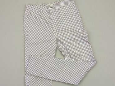 liliowa spódnice: Material trousers, SinSay, M (EU 38), condition - Very good