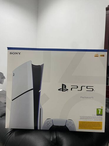 PS5 (Sony PlayStation 5): Sony PlayStation 5 Slim 1Tb New (Open box) Полный комплект Гарантия