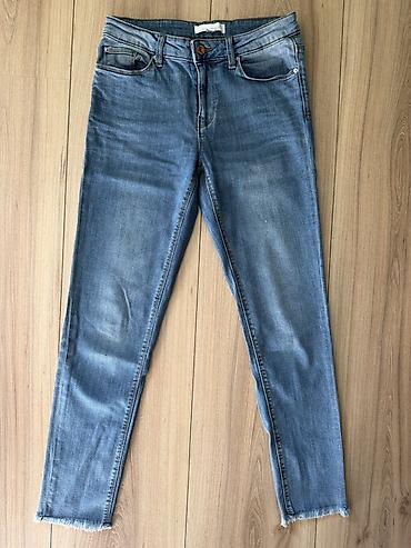 zara 34: SPRINGFIELD ženske farmerke – svetlo plavi denim - Model: skinny/slim — 1
