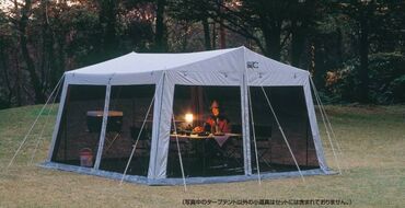 палатка одноместная: Продается палатка тент сеточный из Японии, сборный на 6 человек