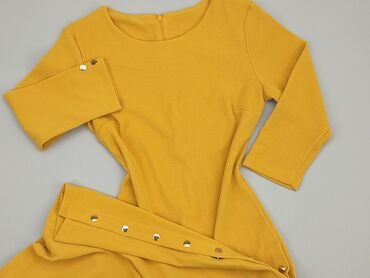 spódniczka w kratkę żółta: Dress, S (EU 36), condition - Perfect