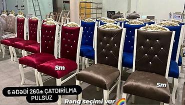 stul modelleri: Yemək otağı mebel dəstləri - Klassik və modern dizaynlı yemək masası — 3