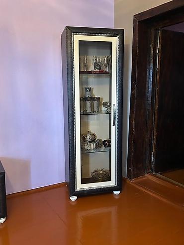 kilim mebel stol stul: Qonaq otağı mebel dəsti - Divan və 2 ədəd kreslo: Qara-ağ rəng — 6