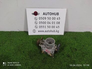 Другие автозапчасти: Дроссельная заслонка Mazda Demio DW3W 1300 2001 (б/у) ДВИГАТЕЛЬ / АКПП