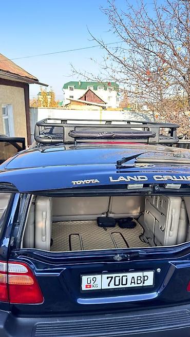 Унаа: Toyota Land Cruiser: 2001 г., 4.7 л, Автомат, Бензин, Жол тандабас — 4