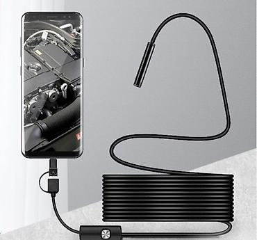 Другие аксессуары для компьютеров и ноутбуков: Эндоскоп - Камера c фонариком для Трудно доступных мест, 3,5 метра+ — 4