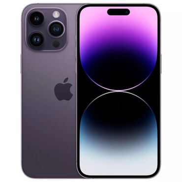 iphone 14 satis: ☑️14 Pro Max ☑️128 GB ☑️Deep Purple ☑️ 91🔋 ☑️ Orginal USB ☑️Zəmanət