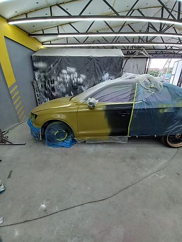 Кузовной ремонт и покраска автомобилей - Полный цикл работ