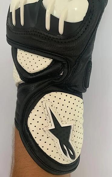 Oprema za bicikliste: Rukavice za motocikl – sportski model GPX - Materijal: prirodna koža — 5