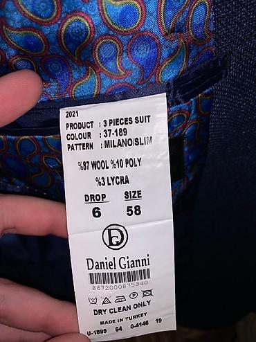 Kişi geyimləri: Kişi kastyum desti Türkiyeden alinib 58 razmerdir(XL,XXl) Geyinilmeyib — 4