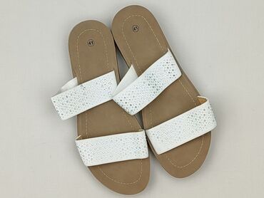 elegancka sukienka i kozaki: Klapki damskie, rozmiar 41