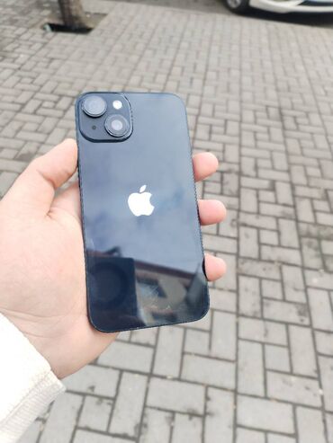 Apple iPhone: IPhone 14, 128 GB, Black Titanium, Face ID, Simsiz şarj, Sənədlərlə — 1