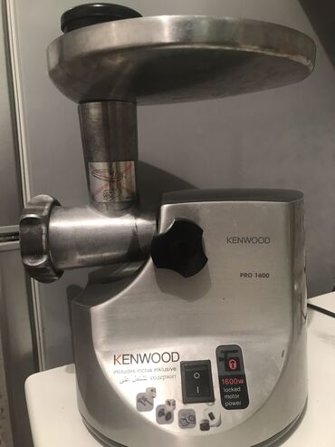 kenwood maqintafon: Ət çəkən maşın 1600 Vt, İşlənmiş