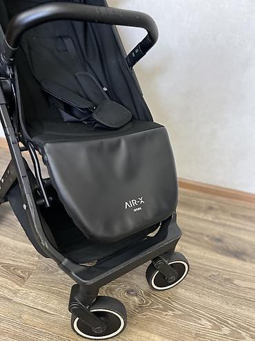 anex: Прогулочная коляска Anex Air-X (чёрная) Лёгкая и компактная — 4