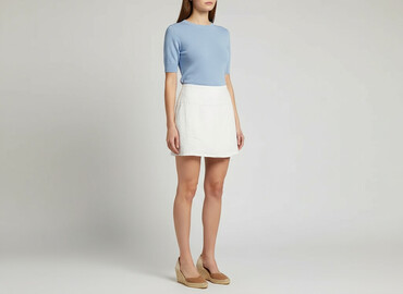 biała spódnica h m: H&M, Spódnica damska, rozmiar XS