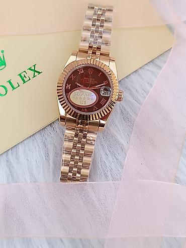 oyster saat: Yeni, Qol saatı, Rolex, rəng - Qızılı — 4