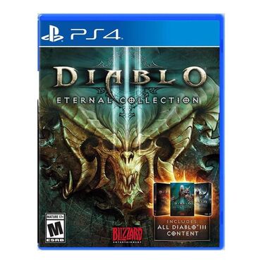 игра электроника: Оригинальный диск!!! Diablo III: Eternal Collection на PS4 – это