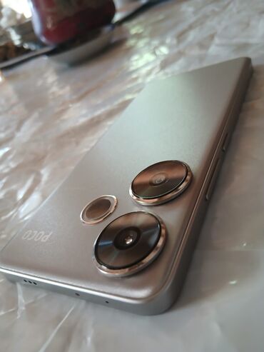 Poco: Poco F6, 512 GB, rəng - Gümüşü, Barmaq izi — 2