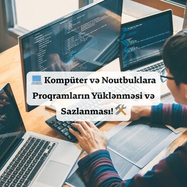 notebook satışı: 💻 Kompüter və Noutbuklara Proqramların Yüklənməsi və Sazlanması! 🛠️