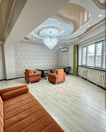 Продажа квартир: 3 комнаты, 120 м², Элитка, ул. Московская / Турусбекова Элитка, 4 этаж, Евроремонт — 3