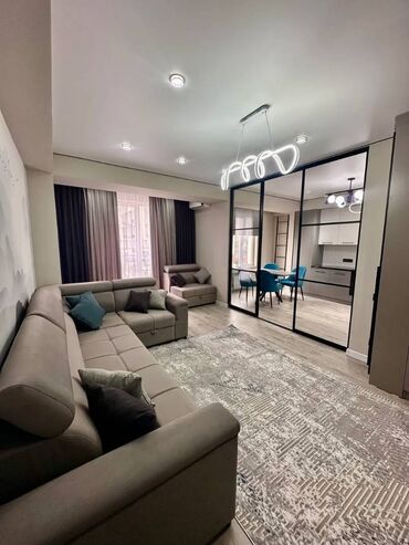 Продажа квартир: 1 комната, 46 м², Элитка, 9 этаж, Дизайнерский ремонт