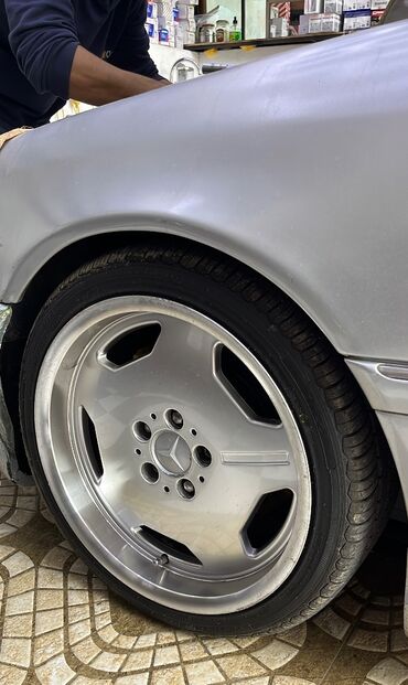 13 disk teker: Disk təkər Mercedes-Benz 215 / 40 / R 17, 5 Boltlu