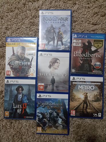 Игры для PlayStation: Продаю игры на пс5-пс4 Все игры на русском Monster Hunter wilds-3200