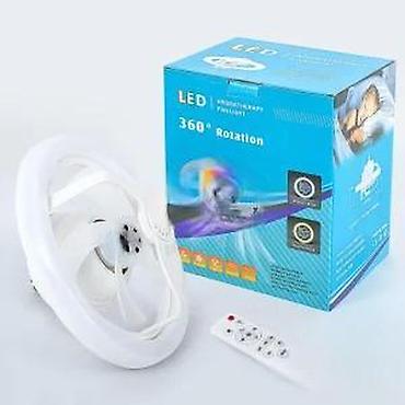 Rasveta: Led luster sa ventilatorom E27 NOVO. OPIS PROIZVODA: LED plafonjera sa — 10