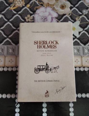 Книги, журналы, CD, DVD: Sherlock holmes xüsusi seriya ciltli kitab