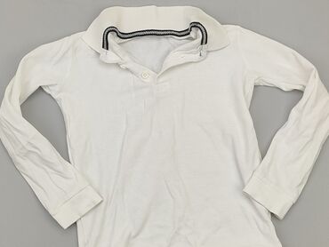 biała prazkowana bluzka: Blouse, Reserved Kids, 9 years, 128-134 cm, condition - Good