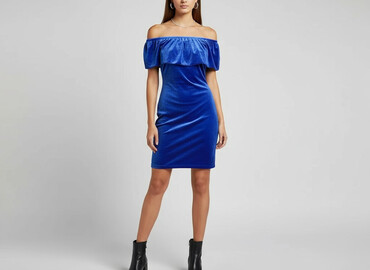 sukienka welurowa mohito: Women`s dress, size S