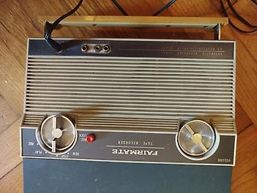 mikrofoni prodaja: Stari retro mali magnetofon Pustio sami culo se sa trake ali kad sam — 3