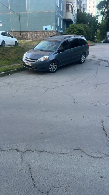 минивэн тойота 7 мест левый руль цена: Toyota Sienna: 2006 г., 3.3 л, Автоматические, Бензин, Минивэн