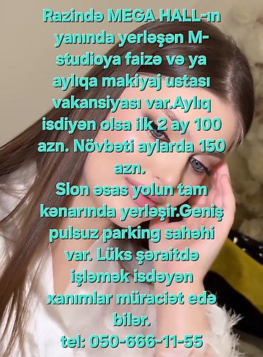 usta yeri: Qadın saç ustası tələb olunur, Yerin icarəsi — 4