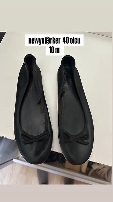 idman baletkaları: Baletkalar, Zara, Ölçü: 40, rəng - Qara, Yeni — 1