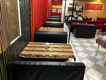 restoran stolu: Skameykalar ilə, Düz masa, 2 nəfər — 1