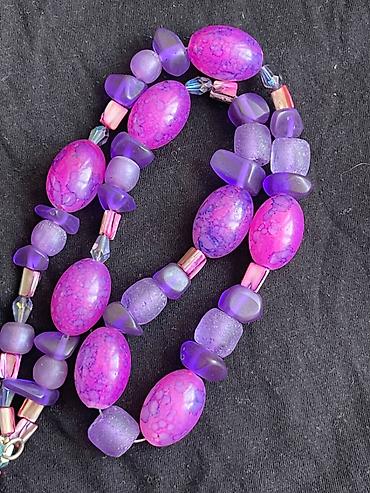 Бусы: Коралловый бисер, продаю много разных винтажных украшений, бус с — 10