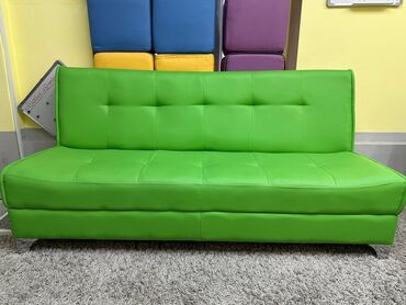 мягкая мебель диван бу: Цвет - Зеленый, Б/у