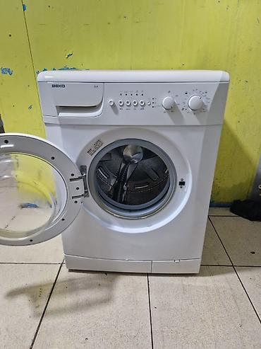noutbuklar 2 ci əl: Paltaryuyan maşın Beko, 7 kq, İşlənmiş, Avtomat, Qurutma var, Kredit yoxdur, Ödənişli çatdırılma — 4