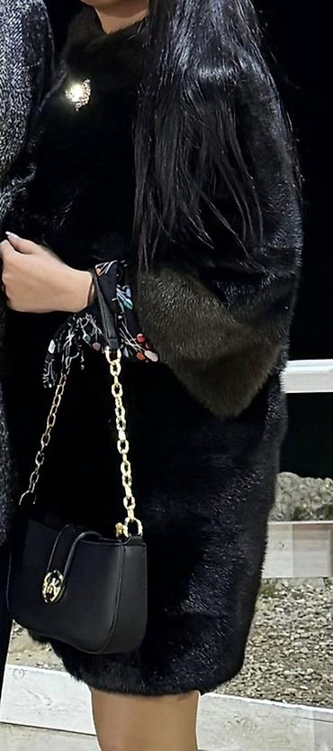 paltolar: FEMINA brendinin orijinal mink (Mustela vison) kürk palto-su. - Rəng — 1