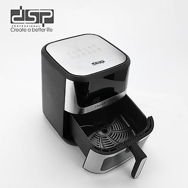 Mətbəx texnikası: №: 350 Məhsulun adı: Aerofritür DSP KB2173 LRD 9 l 1600 W qara Brend — 5