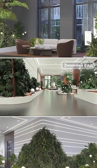 с местом: 3 комнаты, 103 м², Старый аэропорт Элитка, 15 этаж, ПСО (под самоотделку) — 2
