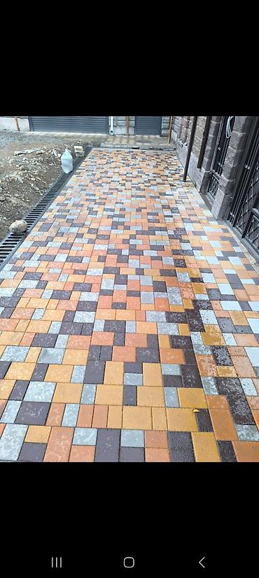 Укладка плитки: Тротуарная плитка и бордюры - Тип покрытия: вибропрессованная — 6