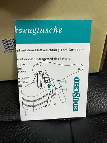 torba za dokumente: Torba za alat za bicikl – EDUSCHO “Fahrrad-Werkzeugtasche” - Montaža — 7