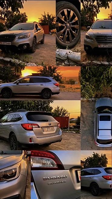 Subaru Outback: 2016 г., 2.5 л, Вариатор, Газ, Универсал at lalafo.kg Subaru Outback: 2016 г., 2.5 л, Вариатор, Газ, Универсал