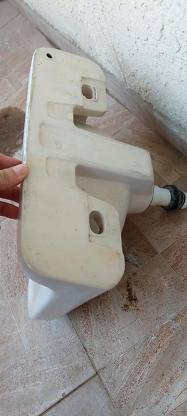 Təmir və tikinti: Divar tipli keramika əl yuma lavabosu - Material: yüksək keyfiyyətli — 3