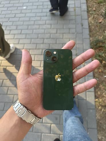 airpods pro 1: IPhone 13 mini, Yaşıl, Simsiz şarj, Face ID — 7