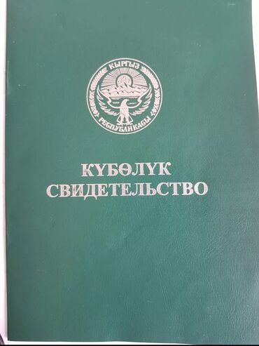 продаю участок совхоз ала тоо: 600 соток, Для сельского хозяйства, Договор купли-продажи